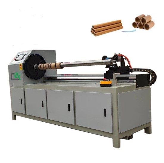 Máy cắt ống giấy 1 dao bán tự động XT 2000