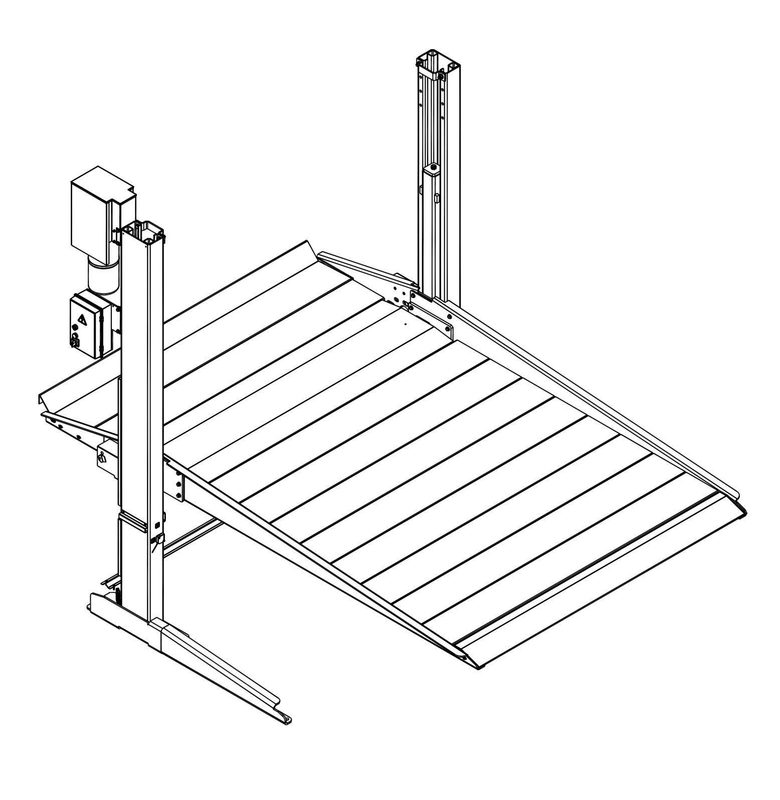 Cầu nâng đỗ xe 2.6 tấn Titano STD-6426D