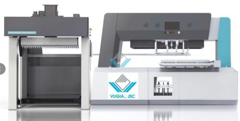Máy lấy phôi bế 1 đầu (Thu xếp tự động) SH-960DPD