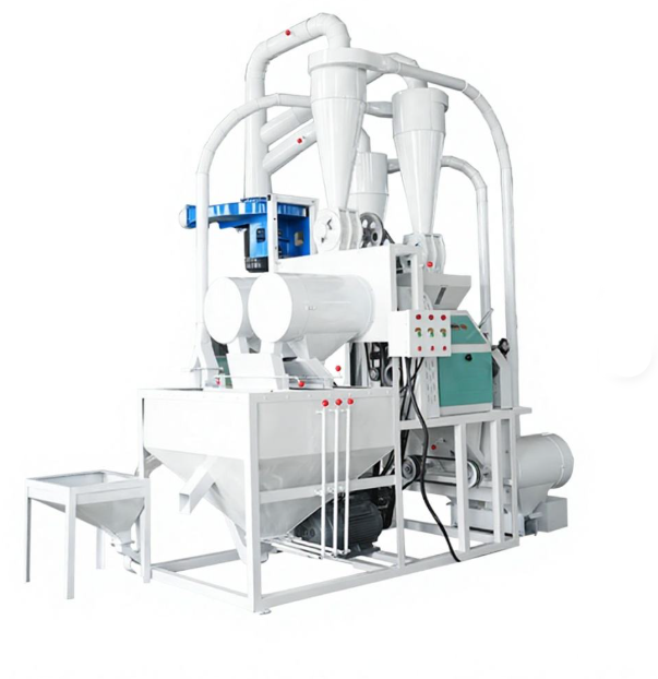 Máy xay bột ngô, lúa mì, đậu tự động 6FT-50C