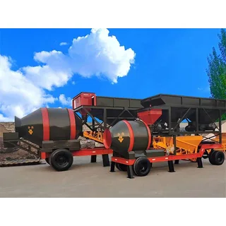 Trạm trộn bê tông di động YHZM25