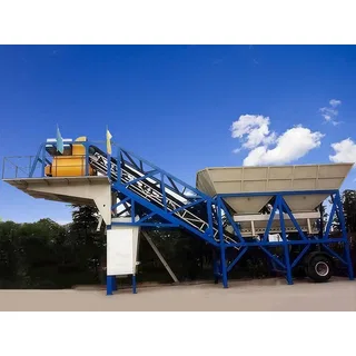 Trạm trộn bê tông di động YHZS35