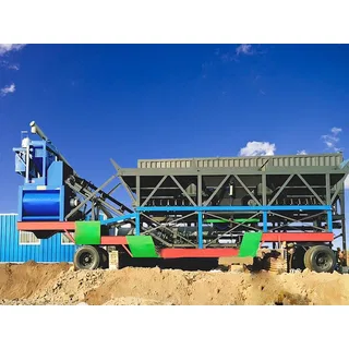 Trạm trộn bê tông di động YHZS35F