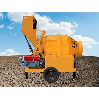 Máy trộn bê tông động cơ diesel JZC350-DR