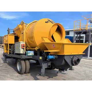 Máy bơm trộn bê tông chạy bằng dầu diesel JBS40R