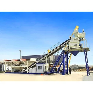 Trạm trộn bê tông không cần móng MHZS90