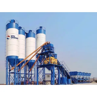 Trạm trộn bê tông không cần móng MHZS180