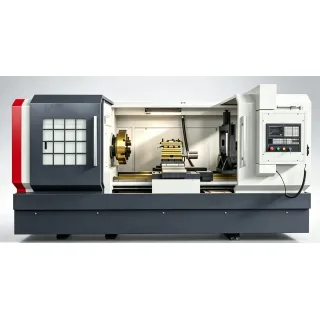 Máy tiện ren ống CNC QK1350 chính xác, hiệu quả