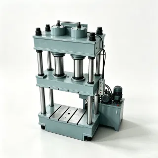 Máy ép thủy lực hai xi lanh SY32-400