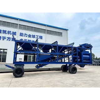 Trạm trộn bê tông di động YHZS60F