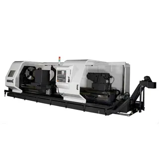 MÁY TIỆN CNC TRỤC CÁN THÉP LD45, LD50, LD55, LD60