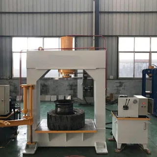 Máy ép thủy lực lốp xe nâng 120 tấn