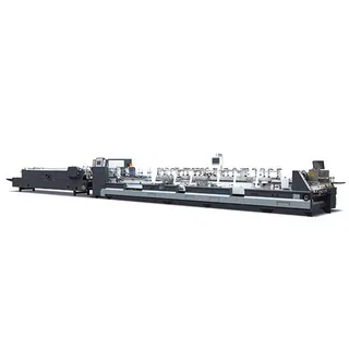 Máy Dán Hộp Tự Động Tốc Độ Cao 4&6 Góc 1100-LC-S