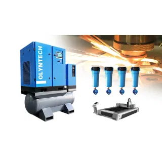 Máy nén khí trục vít 4 trong 1 dòng JCTG-15