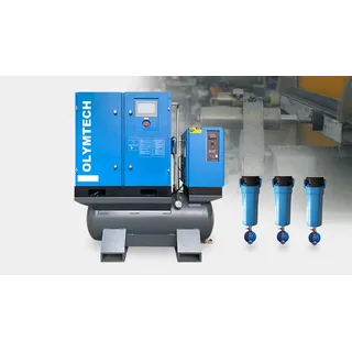 Máy nén khí trục vít 4 trong 1 PM VSD dòng CYCTG
