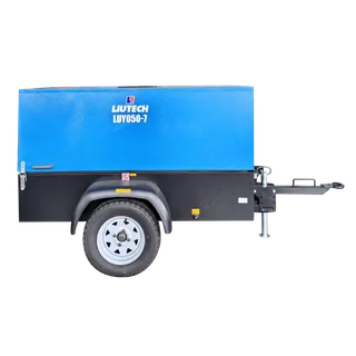 Máy nén khí trục vít chạy bằng dầu diesel di động dòng LUY
