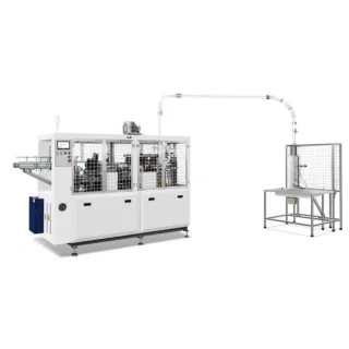 Máy sản xuất cốc giấy tốc độ cao hai trục