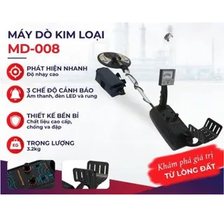Máy dò kim loại dưới lòng đất MD-008 