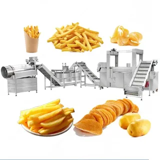 Dây Chuyền Sản Xuất Tự Động Snack Khoai Tây, Khoai Lang 