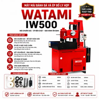 Máy Mài Bánh Đà Và Ép Bố Ly Hợp WATAMI IW500 