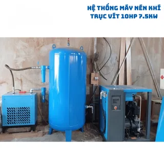 Hệ thống khí nén 15kw biến tần IWATAMI 