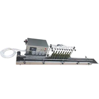 Dây Chuyền Chiết Rót 6 Vòi Tự Động Mini 3000BPH EZ-AMPF-6