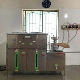 Dây chuyền sản xuất đậu phụ 100kg/h 
