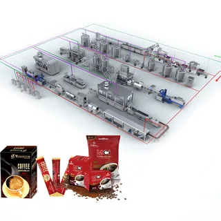 Dây Chuyền Sản Xuất Tự Động Cà Phê Hòa Tan (instant coffe) 