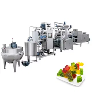 Dây Chuyền Sản Xuất Phân Phối Kẹo Dẻo 