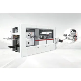 Máy cắt khuôn phẳng tốc độ cao cấp cuộn 