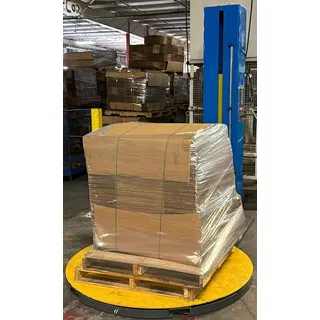 Máy quấn màng pallet bán tự động CST 204