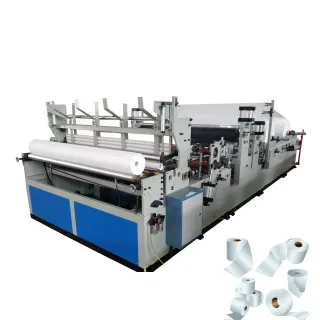 Máy Làm Cuộn Giấy Vệ Sinh Tự Động Chính Hãng Chất Lượng Cao 
