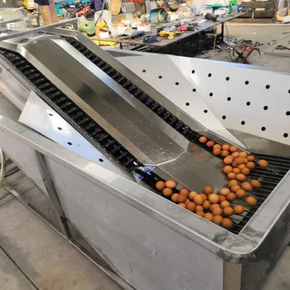 Máy Rửa Và Sấy Khô Trứng Chính Hãng 