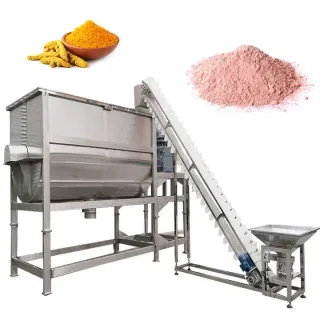 Máy Trộn Bột Nằm Ngang 120Kg TH-SMJ-300A