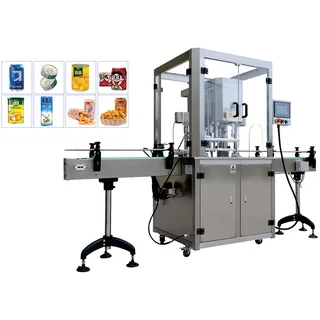 Máy Viền Mí Lon Chân Không Và Bơm Nitơ 