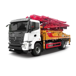 Máy bơm bê tông gắn trên xe tải dưới 37m