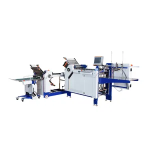 Máy gấp sách hướng dẫn toa thuốc 570T-8K+4KW