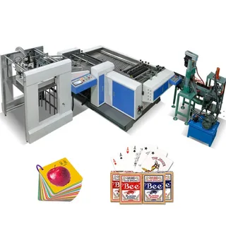 Máy cắt bế thẻ treo tú lơ khơ (Tự động)