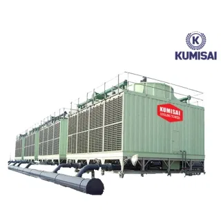 Tháp tản nhiệt Kumisai KMS 300RT*4cell*2tổ 