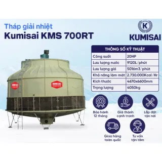 Tháp giải nhiệt chính hãng Kumisai KMS 700RT 