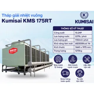 Tháp tản nhiệt vuông Kumisai KMS 175RT 